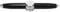 VGEBY Spinner-Stift, Fingerspitze, Leuchtender Kugelschreiber, Finger-Spinning-Schreibstift mit LED-Licht Zum Stressabbau (Black)