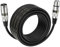 EBXYA Cavo XLR per microfono, 10 m, maschio a femmina, cavo microfono XLR simmetrico, cavo patch XLR per mixer, studio di registrazione