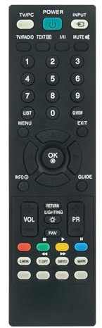 VINABTY Nuevo AKB33871424 Mando a Distancia de Repuesto para LG TV AKB33871424 962D, M1962D, M1962D-PC,M1962D-WC,M1962D.,M197WDL,M197WDP, M2062D,M2062D-PZL,M2062DL,M2262D Remote Controller