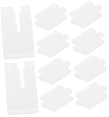 10Pcs White Steel Plate Radiator Hook Protective Covers - Easy Installation, Enhanced Safety, Versatile Compatibility