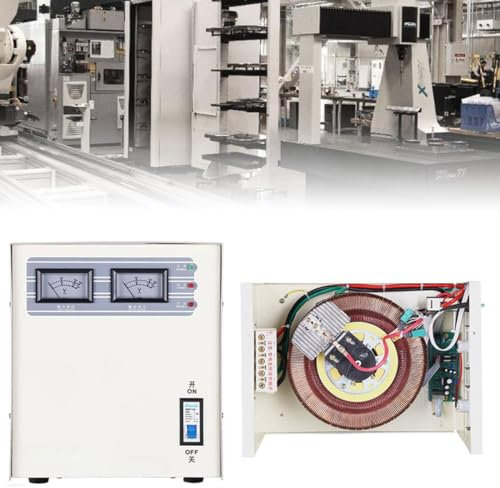 Stabilizzatore di tensione Stabilizzatore di tensione Alimentatore regolato automatico monofase ad alta potenza per uso domestico 220 V con protezione da sovratensione Condizionatore,2000W
