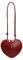 YUEZHAN Abendtasche Damen Clutch Damen Party Mini Geldbörse Damen Taschen Herzförmige Jugendliche Modische Umhängetaschen Rot