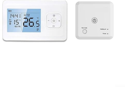 Zoegneer Termostato inteligente inalámbrico WIFI termostato de caldera montado en la pared Termostato de calefacción de piso de agua con control de voz APP para Tuya