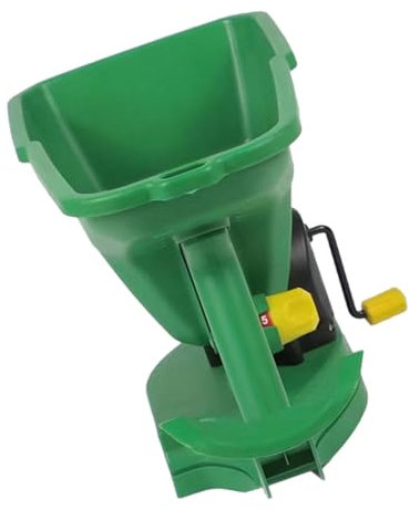 SUPVOX Garden Seeding Tool Hand Crank Seeder Portable Seeder Lawn Spreader Handheld