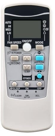 VINABTY New RKW502A200A Remote Control Replacement fit for MITSUBISHI Air Conditioner RKW502A200A Remote Controller