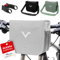 Valkental® x KLICKfix® - wasserdichte Lenkertasche | 7L Volumen | Robuste Fahrradtasche Lenker mit Magnetverschluss | Inkl. Handyfach | Lenkertasche Fahrrad | Lenkertasche Ebike | KLICKfix kompatibel