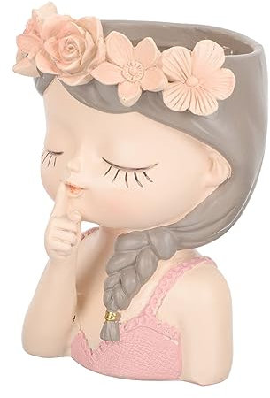 Toddmomy Praktischer Blumenspeicher-Topf Aus Großer Pflanztopf Mit Gesicht Für Zimmerpflanzen Und Sukkulenten Dekorative Wohnaccessoires Für Zuhause Und Büro Hochwertige Verarbeitung