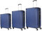 yonsly® Koffer Set 3 Teilig, Reisekoffer Trolley, Hartschalenkoffer Suitcase, Handgepäck Gepäck-Sets mit 4 Rollen, Passwortsperre, Hartschale, M(20″), L(24″) und XL(28″), Dunkelblau
