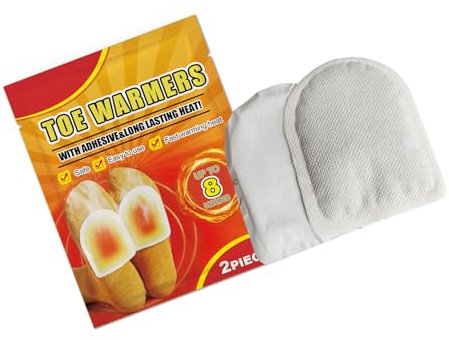 Einwegartikel Zehenwärmer, 8+ Stunden Wärme, dünnes und weiches Fußwärmer, Pad für Winterabenteuer