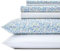Laura Ashley Inlettstreifen, ultraweich Baumwollperkal-Bettwäsche-Set, frische und Coole Wohnkultur, Baumwolle Perkal, Jaynie Blau/Weiß, Queen