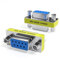 DriverGenius 9-Pin Cambiador de Género Serial DB9 - Adaptador RS232 Hembra/Hembra para Transferencia de Datos (2 Piezas/Paquete, RS232F2F-2A)