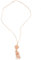 Toporchid Vintage Crystal Necklace Long Tassel Sweater Chain Accessories(Champagne)