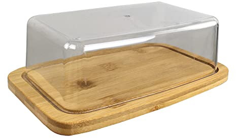 GMMH Butterdose Holz mit Deckel
