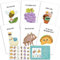 24 lustige Notizkarten-Set, Punny Puns Thinking of You, Grußkarten für Freunde, Kinder, Studenten, sagen Sie Hallo, Danke oder ich vermisse dich mit lustigen Tieren und Lebensmitteln,