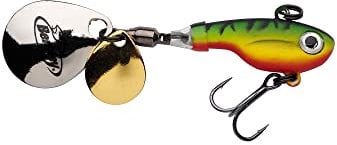 Berkley Pulse Spintail Perch Barsch Angelköder, 5cm | 5 g, Firetiger