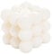 White Bubble Candle for Cute Minimalistic Room Decor, Soy Scented Candles Danish Pastel Room Decor, Boho Decorations Unique Aesthetic, Living Room Bedroom Accessories