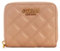 GUESS Damen Giully Small Zip Around Wallet, Beige, Einheitsgröße