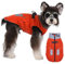 Savlot Hundejacke mit Kabelbaum wasserem Hund Wintermantel für kleine mittelgroße Hunde Hundemantel für Labrador Chihuahua Französische Bulldogge Hundejacke mit reflektierender Tasche M
