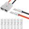 10 PCS Silvering Stecker Kontakte Pins Lugs Klemmen für 3.3-13.3mm² Kabel, für Batterie-Schnelltrennungs-Verbindungsstück 50A
