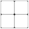 EasyLife - 10 adesivi da parete in stile reticolato, 20 x 20 cm, impermeabili e autoadesivi, per decorazione della cucina e del bagno