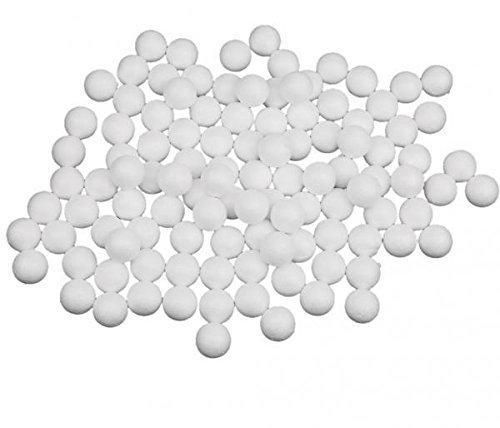 Tiuimk Polystyrol-Schaumstoffkugeln, 20 mm, Weiß, 200 Stück