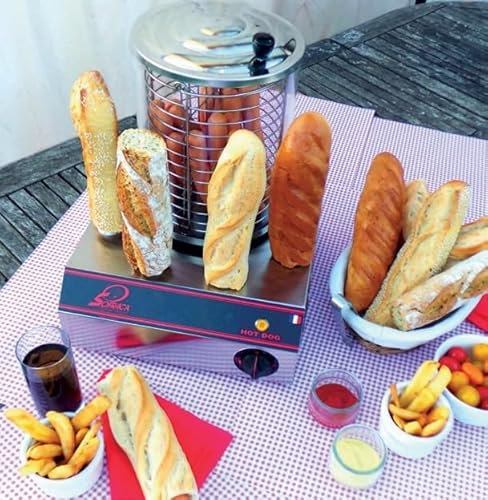 Appareil à Hot Dog Professionnel - Gamme Tradition - 4 Plots - Sofraca
