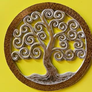 Generico Arbre De Vie Panneau Ethnique Bois Mdf Déco