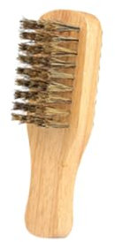 minkissy Borstenbürsten Bartbürste Weich Bartglätter Begradigung Beheizte Bartbürste Bartstyling-hersteller Reise Bartbürste Styling-haarbürste Kämme Kamm Bambus Doppelseitig Mann