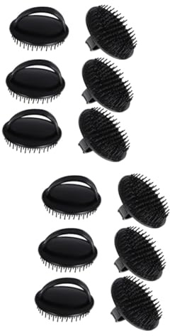 GLEAVI 12stücke Kopfhautmassagebürste Shampoo Bürste Für Sanfte Und Entspannung Entfernt Schuppen Und Schmutz Fördert Haarwachstum Ergonomisches Design Für Damen Und