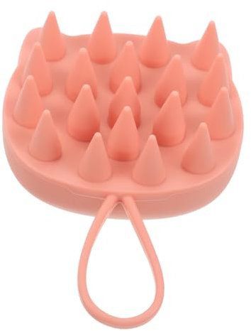 HAPINARY Spazzola Massaggiante Per Silicone Scrub Per Pulizia Del Capelluto Per Bagnati e Secchi Design Leggero e Maneggevole Rimuove Prurito e Favorisce La Salute Del Capelluto