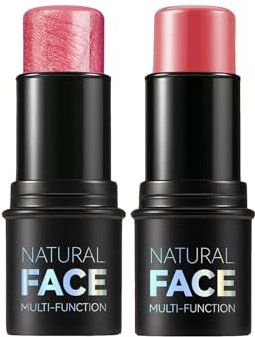 Blush Stick, fard à joues en crème, un bâton de contour et de modelage professionnel facile à utiliser, qui crée une couverture, dure longtemps et résiste à l'eau (#3,5, moyen)