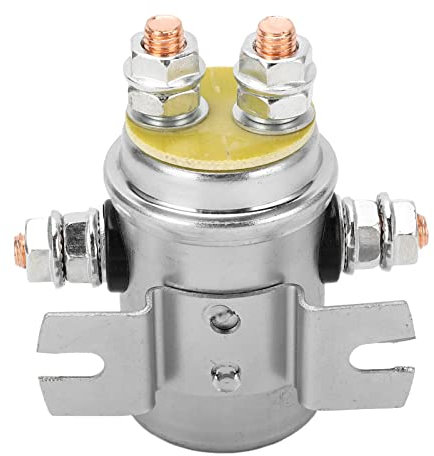 Interruttore relè Solenoide Verricello, Accessorio di Avviamento Impermeabile 300A per Veicoli Fuoristrada ATV DC 12V Interruttore a Servizio Continuo Carrelli 150A Relè Marino