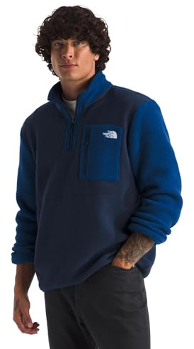 THE NORTH FACE NF0A883S8ZE M YUMIORI 1/4 Zip Sweatshirt Herren Summit Navy/Estate Blue Größe XL