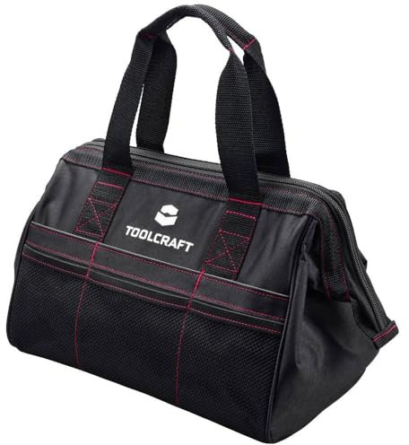 TOOLCRAFT TO-9073200 Universal Werkzeugtasche mit großer Öffnung (L x B x H) 320 x 210 x 230 mm