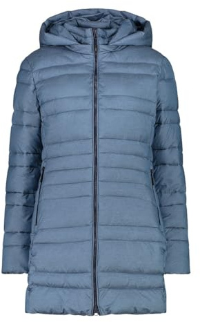 CMP, PARKA SNAPS HOOD, 34K3176M, Light Blue, D44, Woman