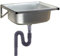 TYTFTDLD Fregadero de cocina de acero inoxidable,fregadero de baño,fregadero de moda moderno, fregadero de pared colgante, disponible en interiores y exteriores[Sin grifo]
