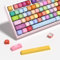 YMKPVR KBDiy Gummy Bears KOA Profile Keycaps 100 Percent,Dye-Sublimation PBT Cute Custom Keyboard Keycap,139 Key Cap Set for Cherry Gateron MX Switches Mechanical Keyboards