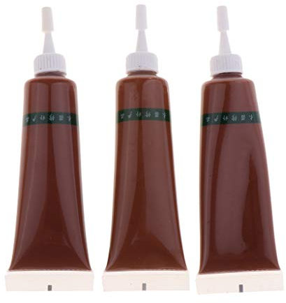 3 piezas de pintura para muebles de madera, color marrón oscuro