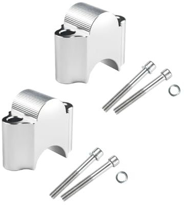 LABUNE Handlebar riser Handlebar Clamps Risers Adapter 7/8 22mm 1.1'' 28mm Universals for Motorcycle ATVs Pit Bikes Handlebar Risers Handlebar riser handlebar clamp