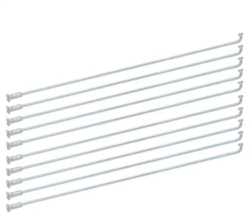EKalgretrA Rayon de Vélo 10 pièces/lot Rayons de vélo 13G 2.2mm 80mm 190mm 220mm 310mm Rayons de vélo Rayons de Fer manganèse Accessoire de Tricycle(80MM)