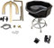 Elitix Head Spa Support de Circulation d'eau avec Kit D'oreillers et Lavabo Portable, Équipement de Spa de Massage Douche Cascade Shampoing, Lit de Shampoing de Traitement à Domicile