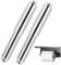 YQQYG 2 PCS Toilet Roll Holder Spring Loaded Bar, 11 cm -16.5 cm Chrome Toilet Roll Holder Replacement Roller Universal