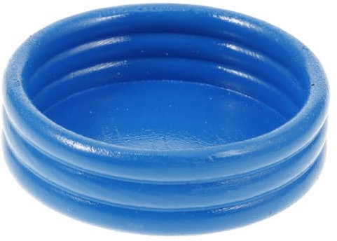 KONTONTY Miniature De Piscine pour Maison De Poupée Décorations De Plage Bac à Sable De Jouets Été Bleu