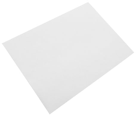 AKOOSY Filzunterlage für Kalligrafie und Malerei aus Weißem Filz Absorbiert Überschüssige Tinte und Hält Papier Sicher für Exquisites Schreibtischzubehör