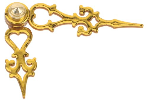 COHEALI Goldene Kuckucksuhr Uhrzeiger Ersatzteile aus Metall für Reparatur