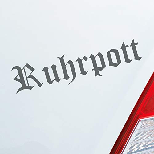 Hellweg Druckerei Auto Aufkleber Ruhrpott Ruhr Pott NRW Dortmund Bochum Sticker Heckscheibenaufkleber