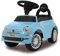 JAMARA 460327 - Rutscher FIAT 500 blau - offiziell lizenziert, Kofferraum unter der Sitzfläche, Schub- und Haltegriff, Verschiedene Sounds, Hupe, originalgetreue Optik, wertige Verarbeitung