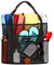 TONAK Mesh Beach Bag Toy Tote Bag Grocery Storage Net Bag Oversized Big XL with Pockets Foldable Lightweight for Family Pool, Black, XL, Oversized