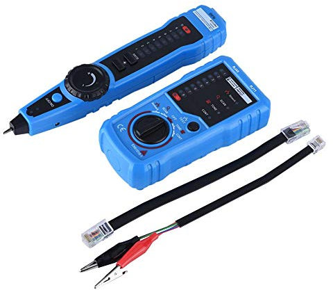Netzwerkkabel Tester RJ45 RJ11 Finder Draht Verfolger für Netzwerk Wartung Collation, Draht Tracker Detector Telefonleitungstest, Kontinuitätsprüfung