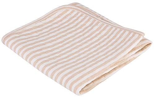 ViaGasaFamido Baby Wickelmatte Wickelauflagen Wickelunterlage Organische Baumwolle Bettwäsche für Kleinkind Baby [50x70] Kaffeebraun